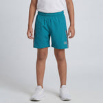Load image into Gallery viewer, Solid Shorts with Design strip
