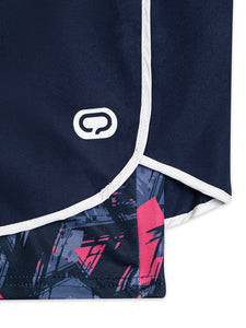 Two-in-one Shorts with Designer tights