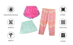 Load image into Gallery viewer, Two-in-one Shorts with Designer tights
