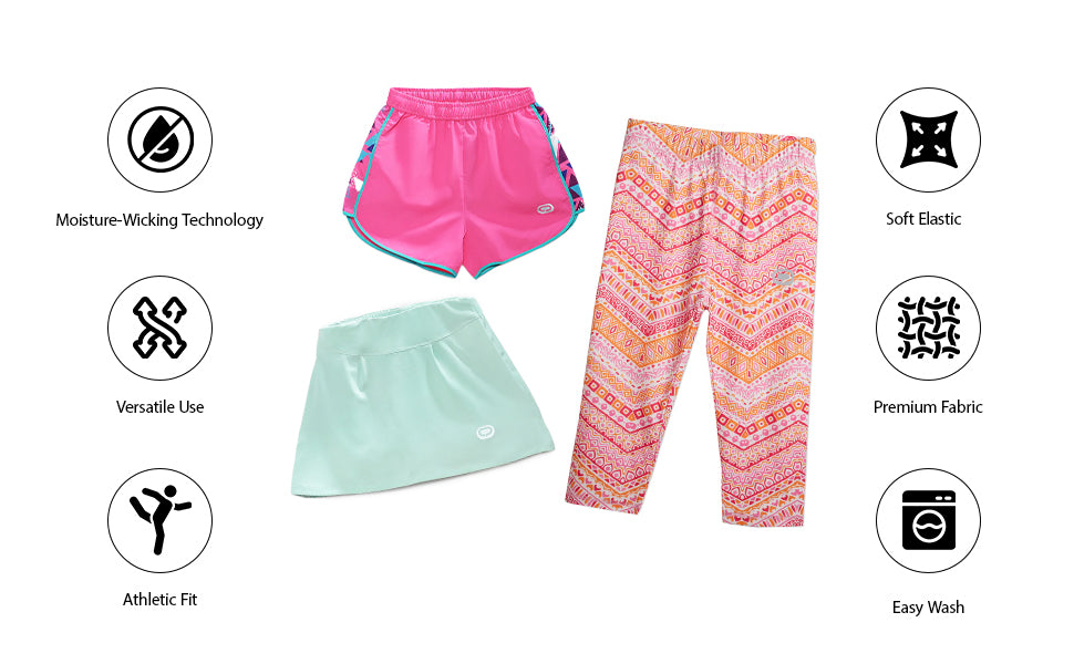 Solid Colors Sporty Shorts