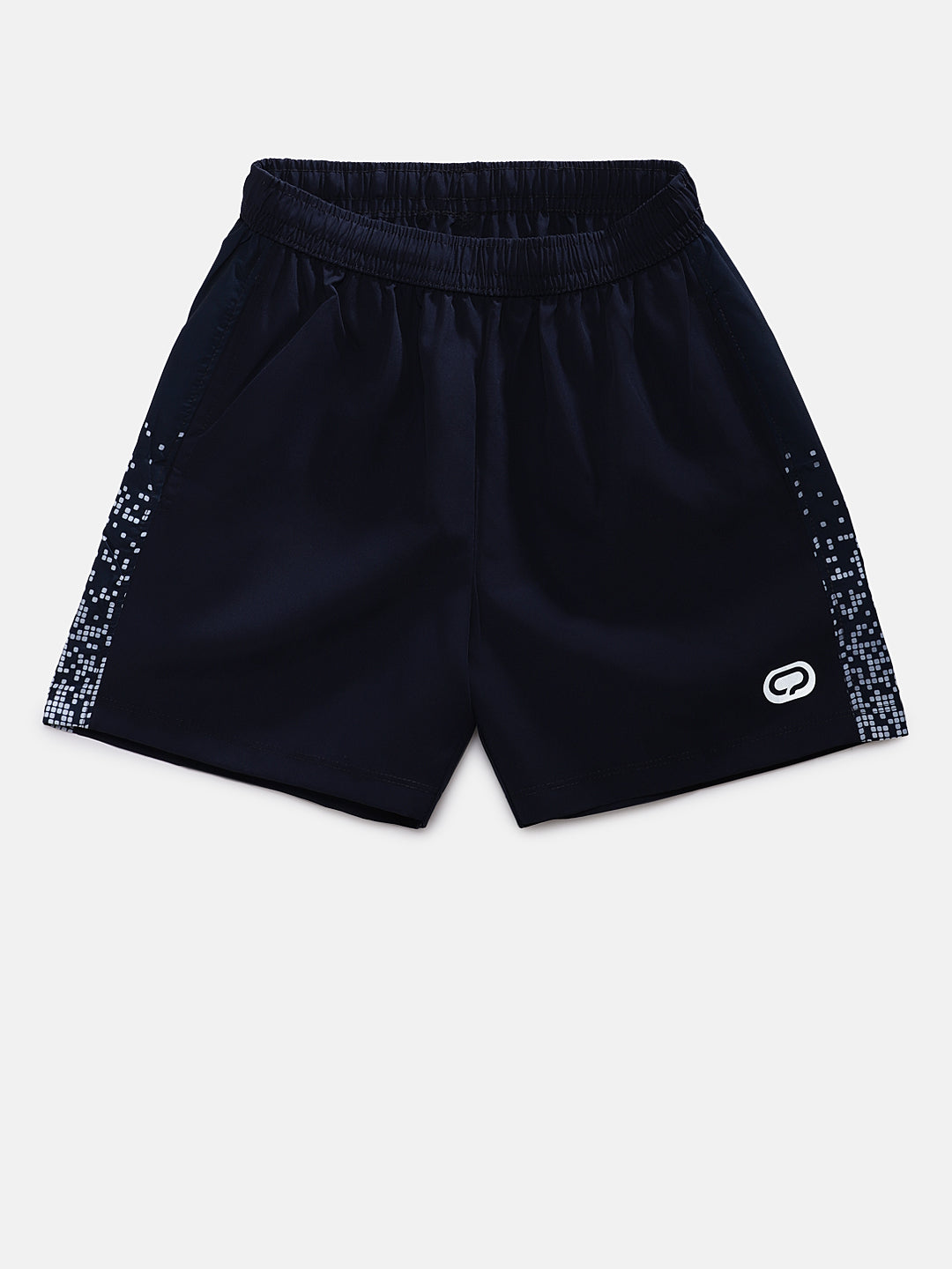 Solid Shorts with digital strip