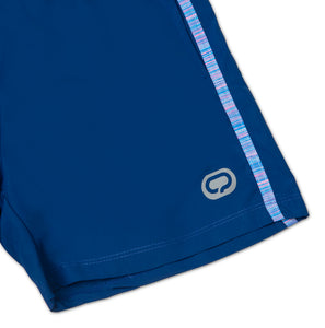 Solid Shorts with stylish strip